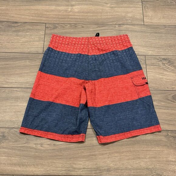 Hurley Board Shorts Swim Trunks Men’s 32 American Flag Phantom Unlined Red Blue - Picture 6 of 6